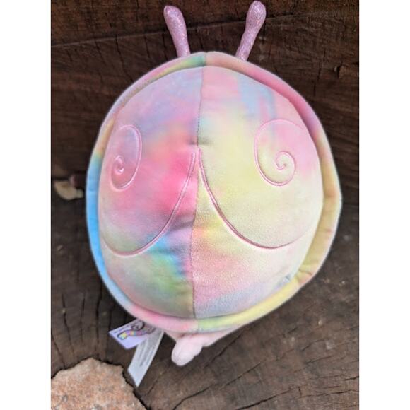 SQUISHMALLOW: Silvina the snail 8" NWT plush pink soft pillow toy - Picture 3 of 5